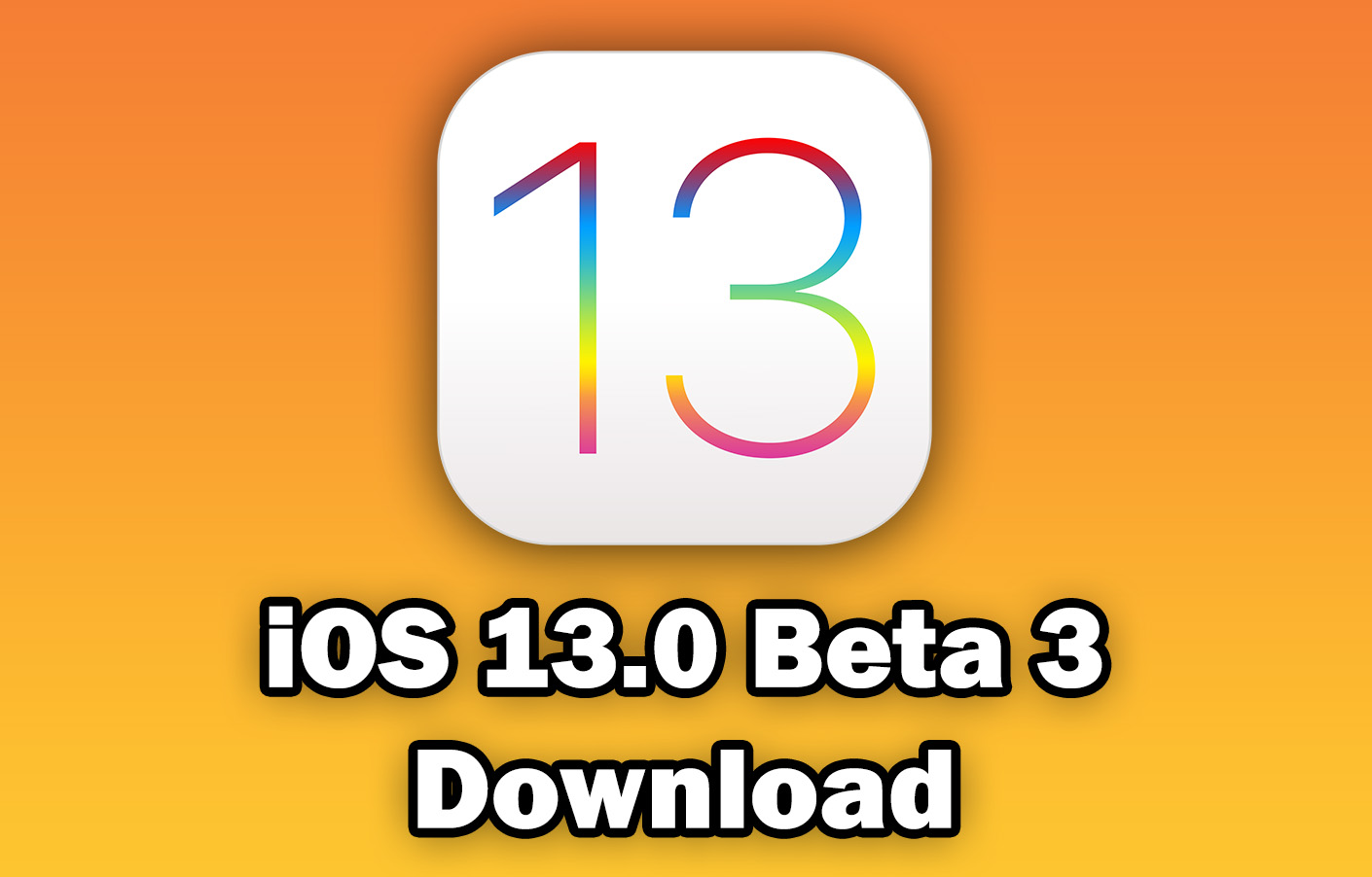 download ios 13